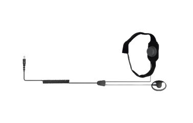 Laryngofon jednopunktowy z nauszną słuchawką odbiorczą Hytera POA61-Ex