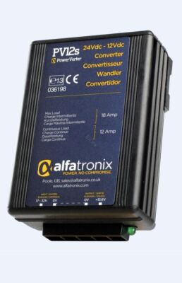 Przetwornica AlfaTronix PV12s 24V/12V, DC, 12A/18A
