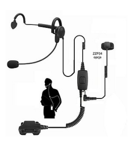 Zestaw słuchawkowy zagłowny Hytera HHL1000
