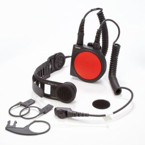 Zestaw podhełmowy EBN09-P z mikrofonem kostnym i słuchawką