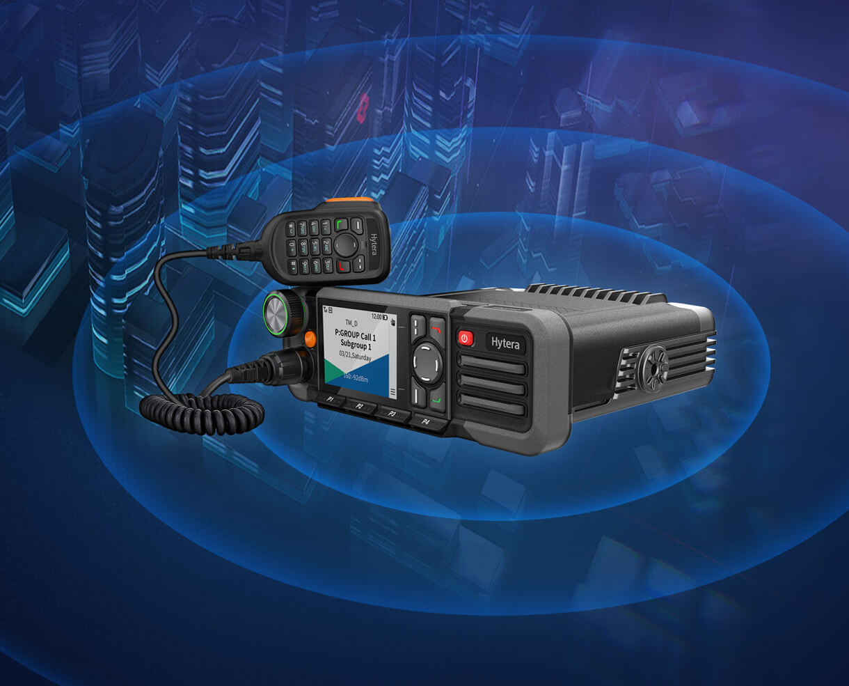 Radiotelefony mobilne Hytera z serii HM7: