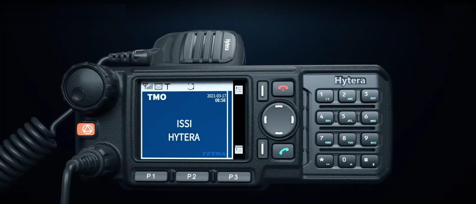 Hytera serii MT680 Plus - radiotelefon Tetra przewoźny
