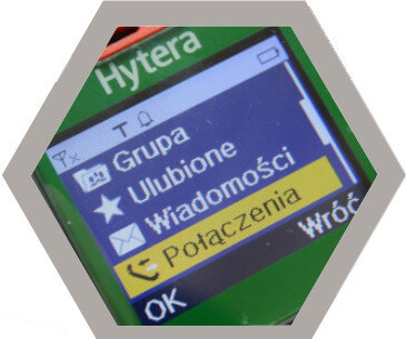 Hytera PT790EX ekran