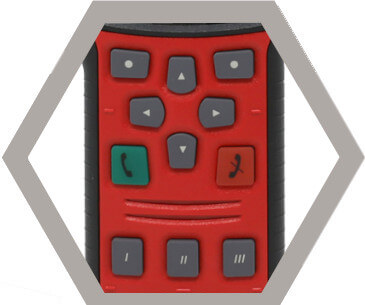 Pelna klawiatura STP8100 Sepura tetra atex