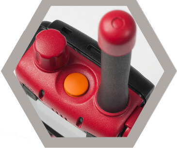 Sepura TETRA STP8100EX ATEX przycisk alarmowy