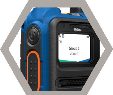 Hytera HP715EX ekran