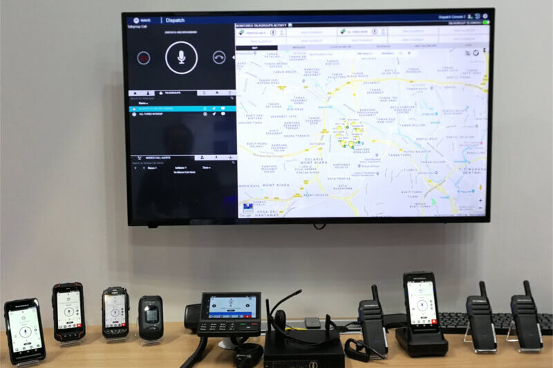 Zintegrowany system łączności Motorola WAVE PTX