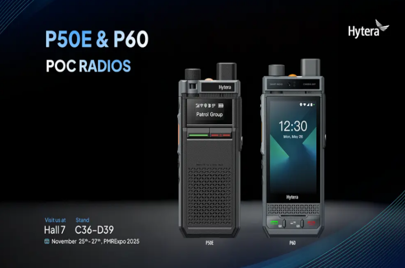 Hytera prezentuje nowe radiotelefony PoC P50E i P60